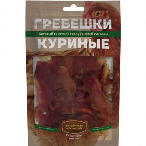ПР0048314 Лакомство для собак Гребешки куриные ДЕРЕВЕНСКИЕ ЛАКОМСТВА