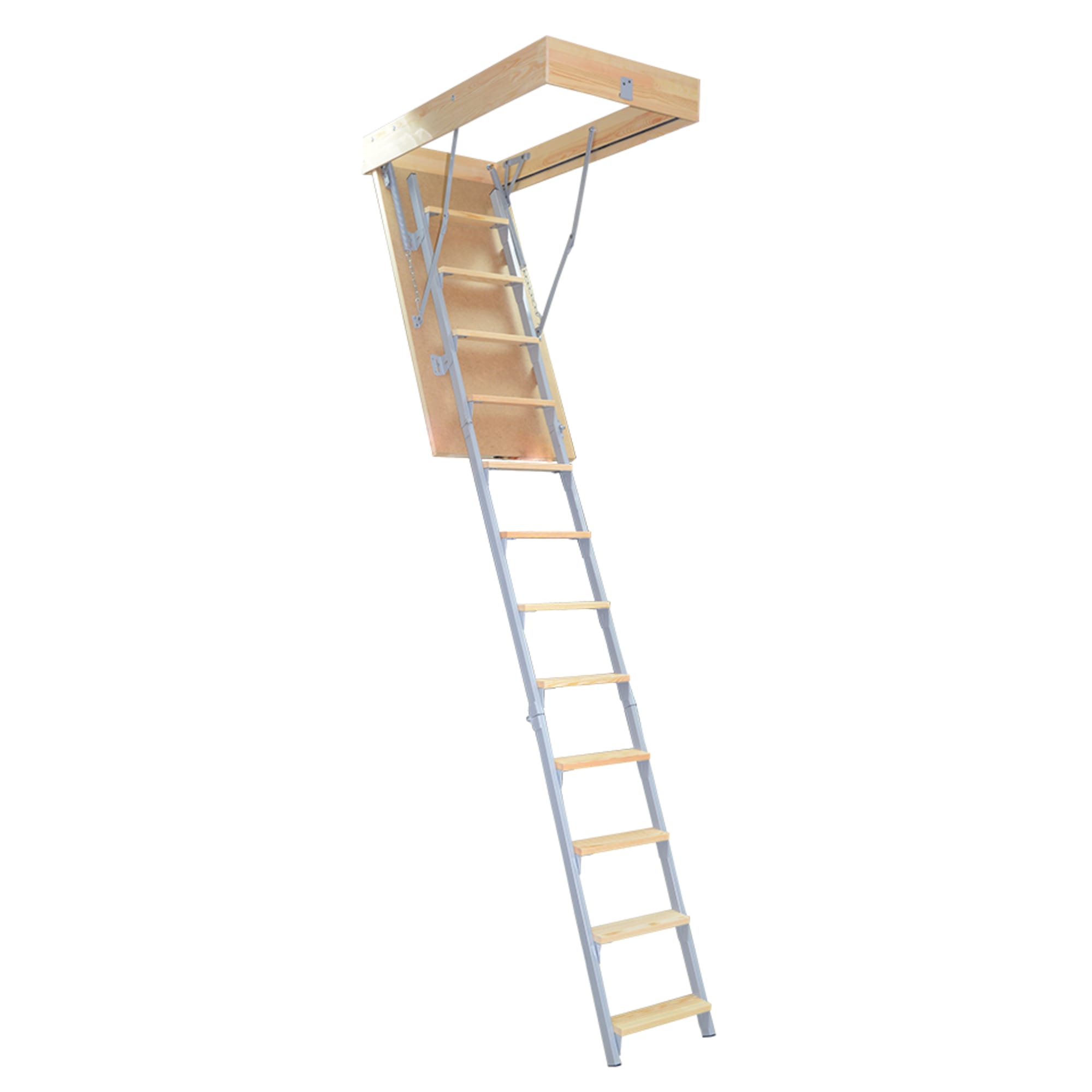 15664301 Лестница чердачная комбинированная 60x120х280 см Santreyd 