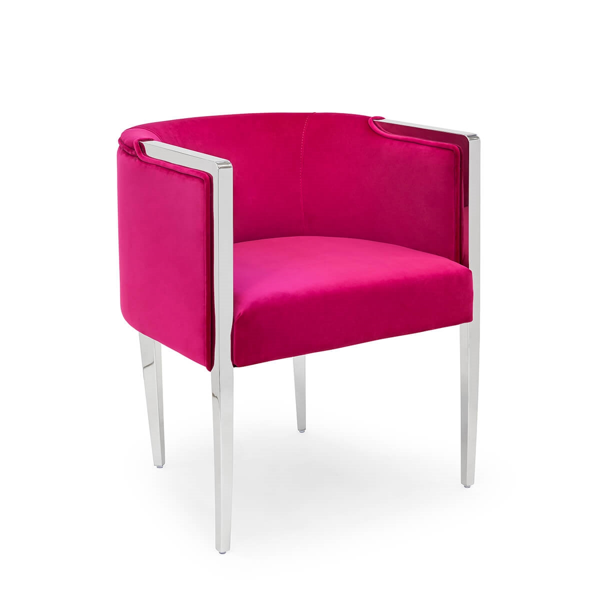 700417-18 ABHIKA СТУЛ GARDA ROUND WHITE/GOLD  - Вид №7