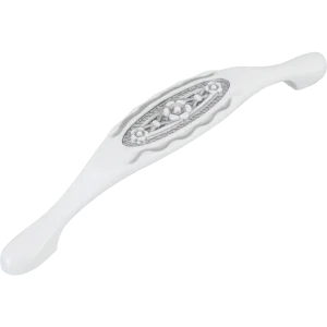 Мебельная ручка-скоба Ледивайт JET203 25x15.4x12.8 см белый