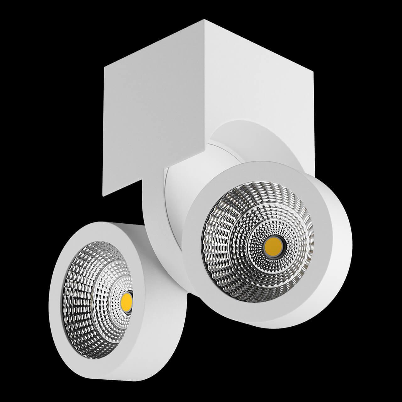 Спот потолочный светодиодный на 2 лампы белый Snodo 55364 LIGHTSTAR SNODO 00-3926519 Белый  - Вид №1