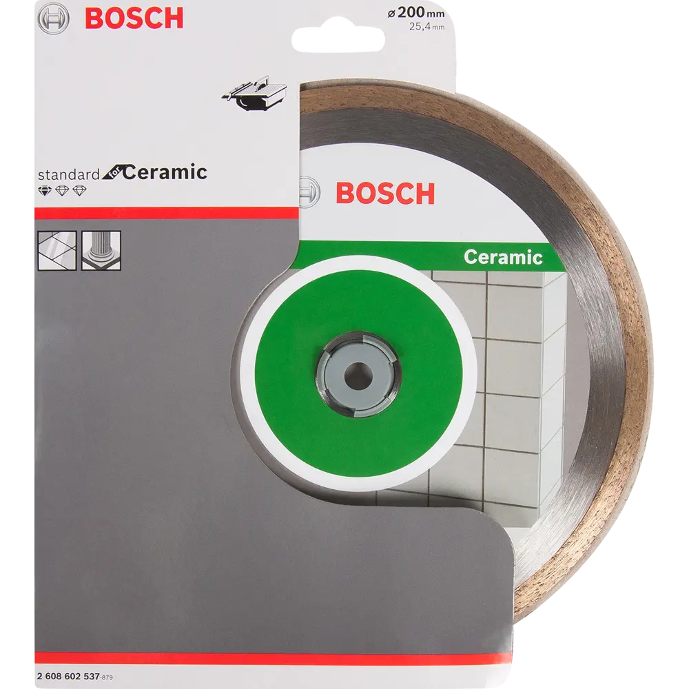 Диск алмазный по керамике Bosch Standart 200x22.23 мм BOSCH PROFESSIONAL STLM-2034477 - Вид №2