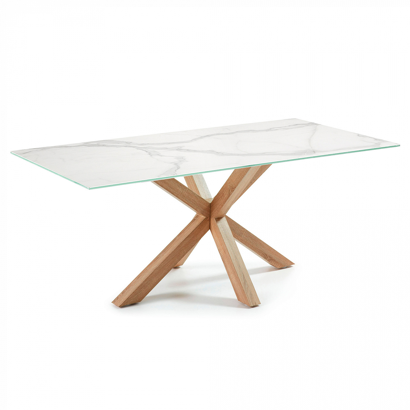 062280 Стол Arya 180x100 керамика Kalos Blanco La Forma Argo