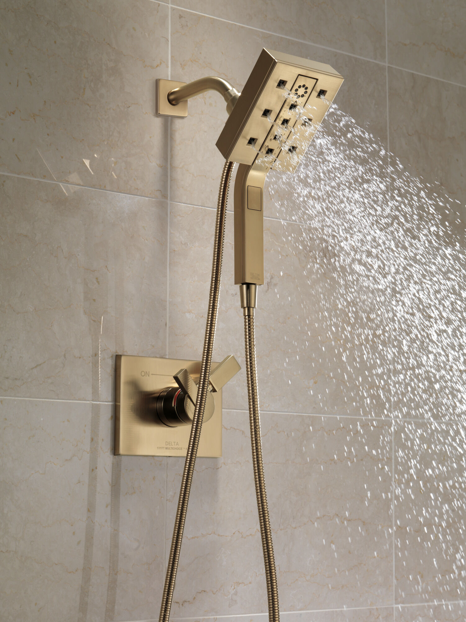 T17053-CZ Облицовка только для клапана Monitor® серии 17 Delta Faucet Vero Шампанское бронза - Вид №21