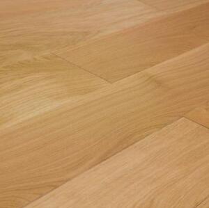 Массивная доска Amber Wood Attic Лак Дуб Селект (Гладкая) 300-1500х120 мм.