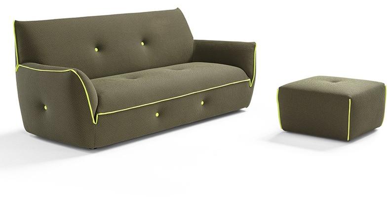 Egoitaliano Пуф из ткани Yuki sun-id-1357968 - Вид №4