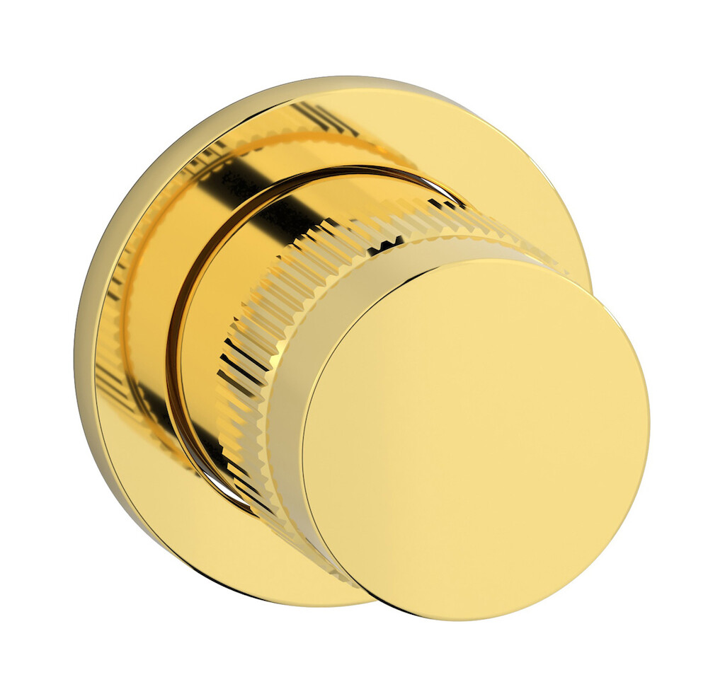 Комплект внешних частей настенного прогрессивного смесителя на 1 потребителя. WE ARE IB rx305oo Gold Reflex