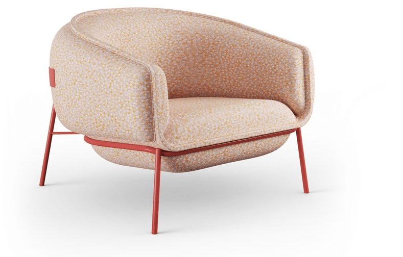 Mambo Unlimited Ideas Кресло из ткани с подлокотниками sun-id-1419829 - Вид №1