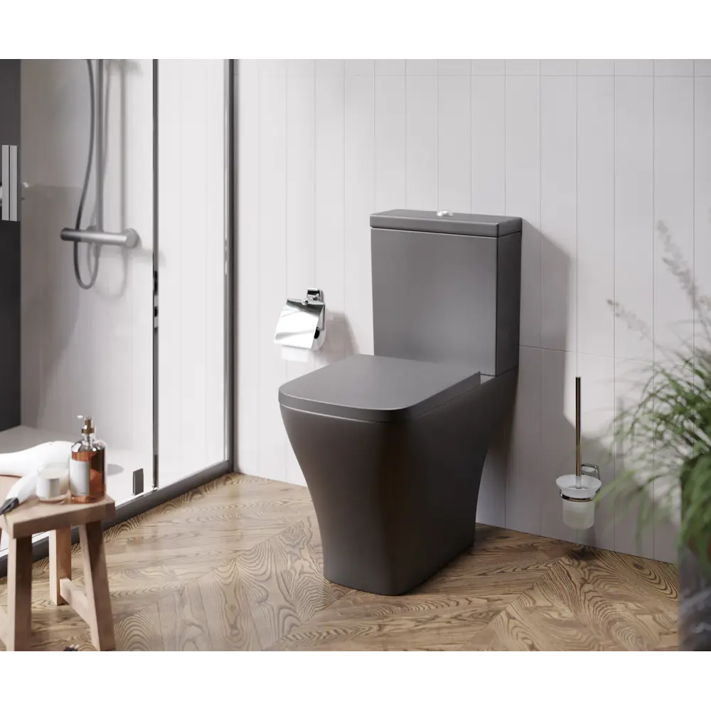 Унитаз-компакт AM.PM Struktura с системой Flash Clean и двойным сливом 87021105 STLM-1373165 - Вид №3