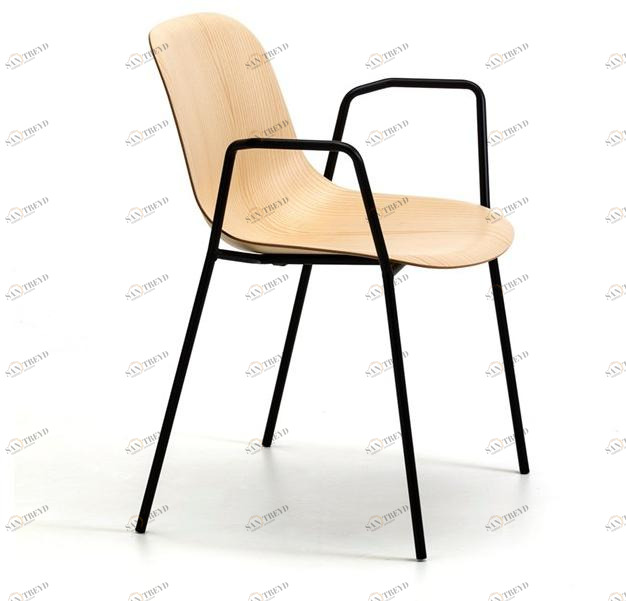 arrmet Стул ясень с подлокотниками Máni wood sun-id-1408358