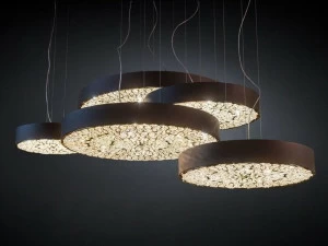 VGnewtrend Led подвесной светильник с кристаллами Arabesque