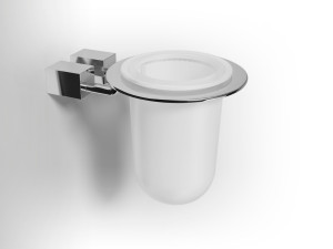 Травленое стекло настенный держатель зубной щетки