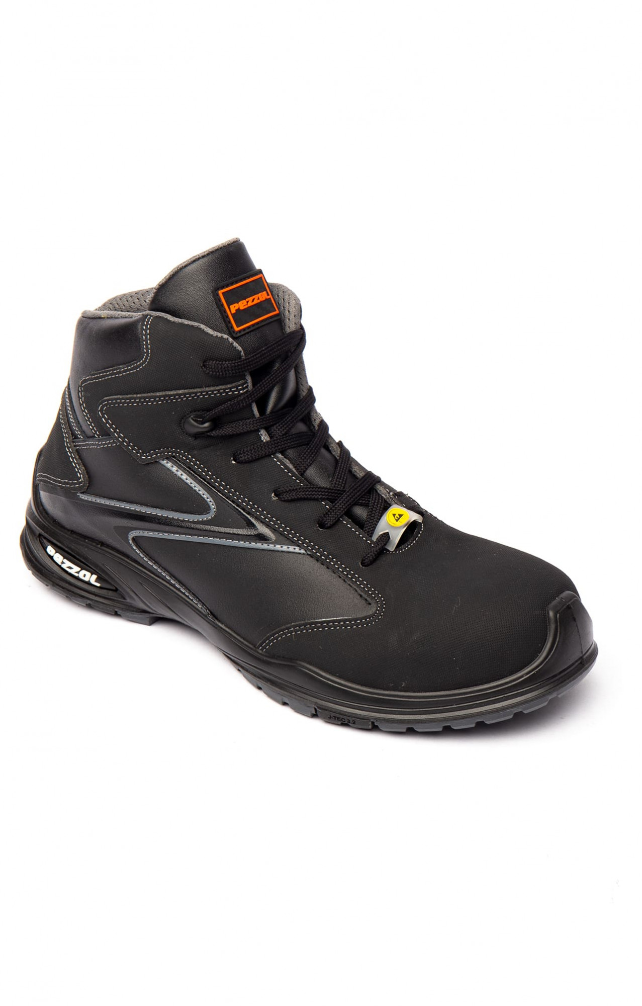 5031713 Ботинки ПЕЦЦОЛЬ ЛЕОПАРД c композитным подноском и проколозащитной прокладкой черные  Летняя обувь размер 37 Спецодежда 