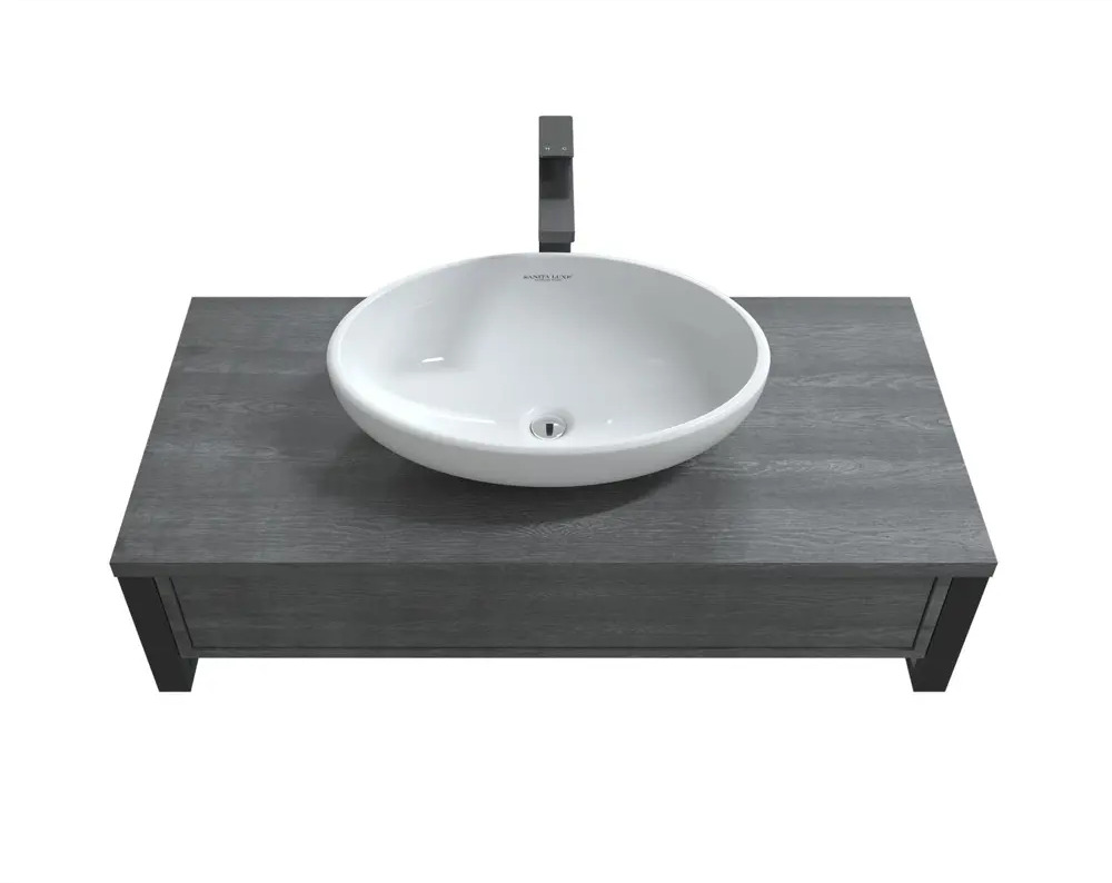 1Marka Urban - Консоль под раковину с ящиком в стиле лофт 100×23 см 85586148