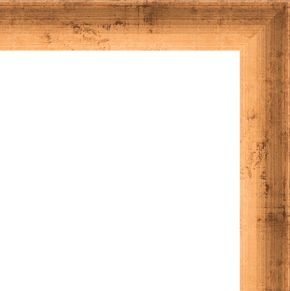 BY 1334 Зеркало в багетной раме - красная бронза 37 mm EVOFORM Definite - Вид №4