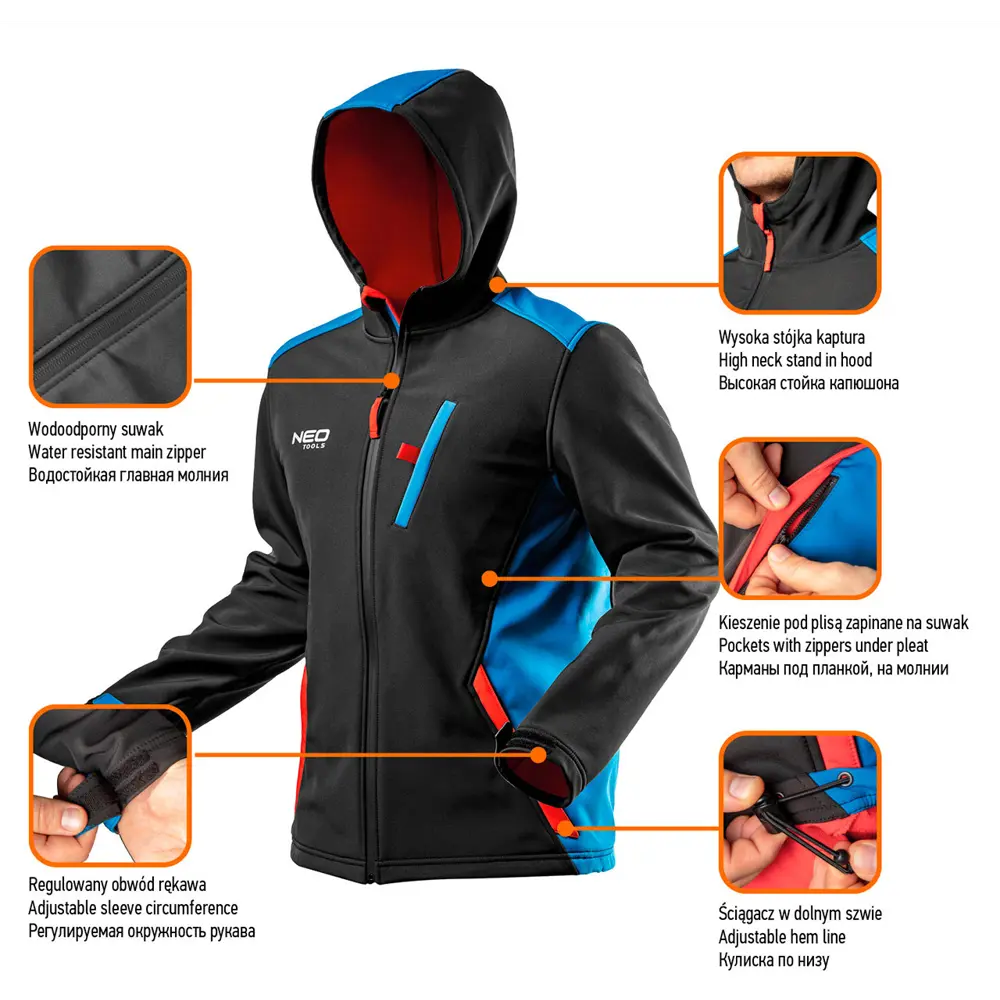 Куртка рабочая Neo HD цвет темно-синий размер M/50 рост 170-176 см Neò HD+ STLM-2197196 - Вид №11