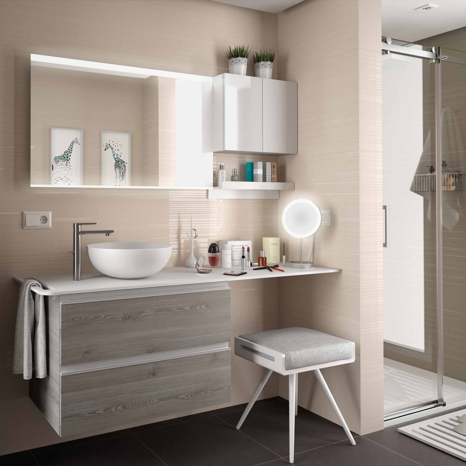 24555 SALGAR Раковина ALTIRO MATT WHITE PORCELAIN d 390 x 140 мм  - Вид №1