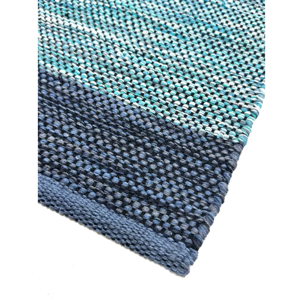 Коврик декоративный Ctim Вейв 60x90 см хлопок цвет синий STLM-2037290 - Вид №3