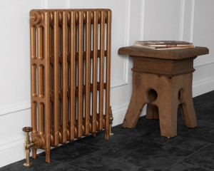 TCR022/023 Чугунный радиатор с 3 колонками в викторианском стиле Сarronheating