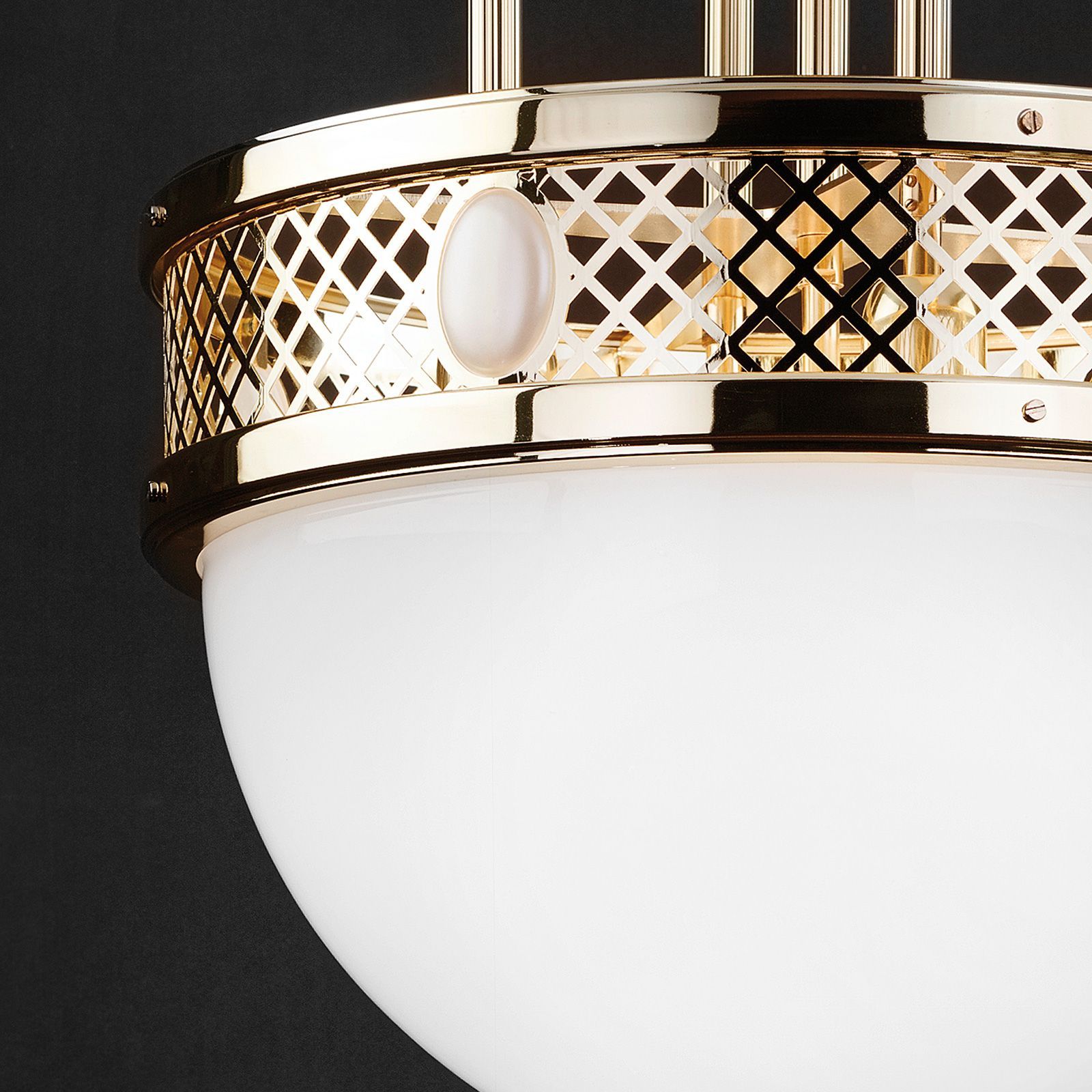 Подвесной светильник из опала и латуни Orion Alt Wien ARCH-00005669 - Вид №4