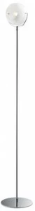 Fabbian Регулируемый торшер из хромированного металла Beluga white