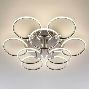 Потолочный светильник Eurosvet 90069/9 хром EUROSVET IMPULSE 00-3888598 Хром