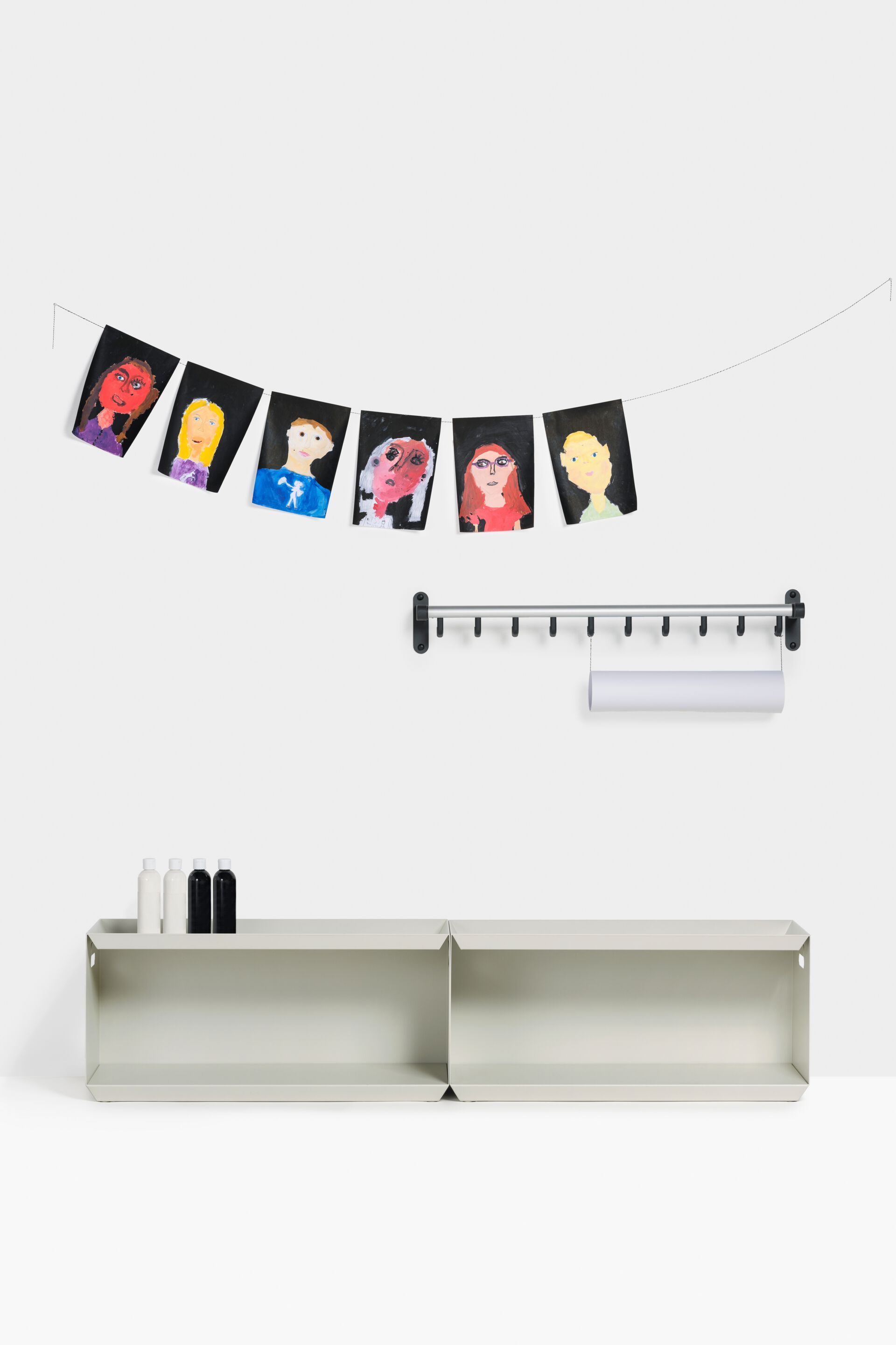 Пластиковые и алюминиевые настенные вешалки FUNCTIONALS Tertio ARCH-00003387 - Вид №11