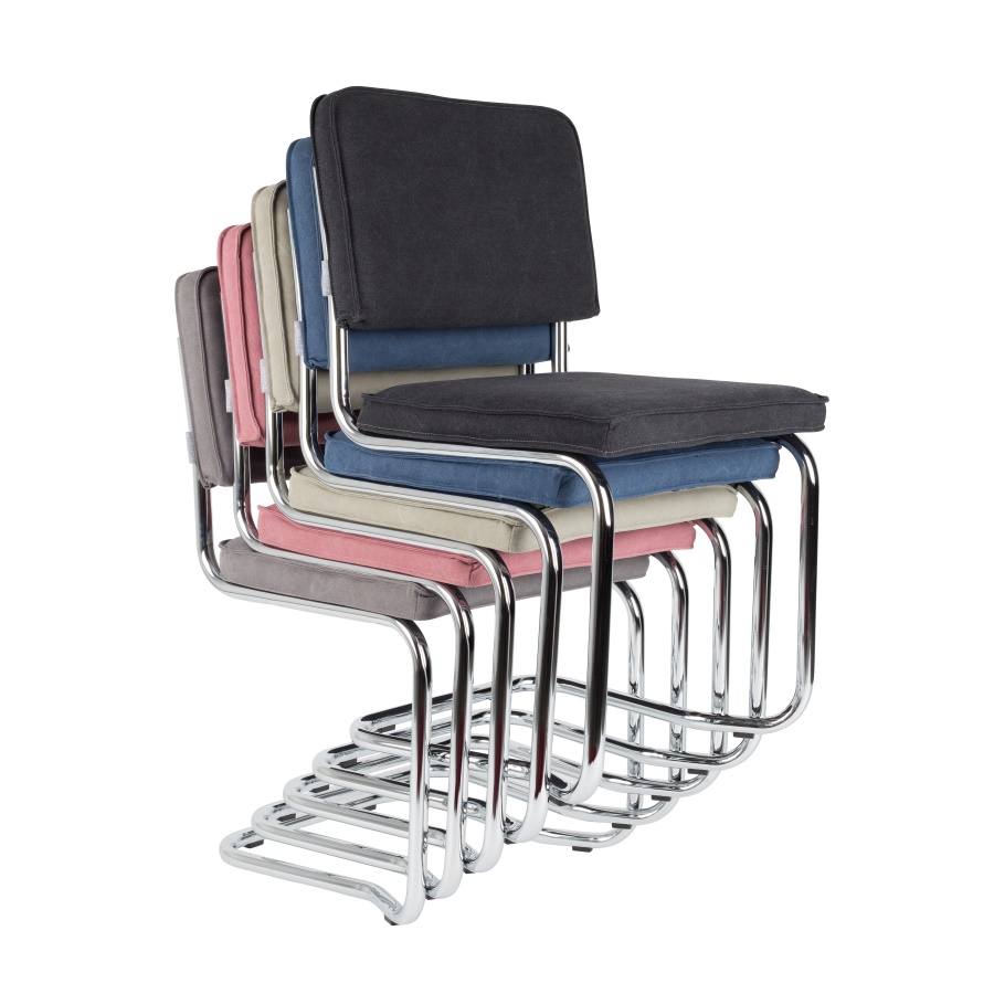 Стул Ridge Kink Vintage черный Zuiver 1100111 - Вид №7