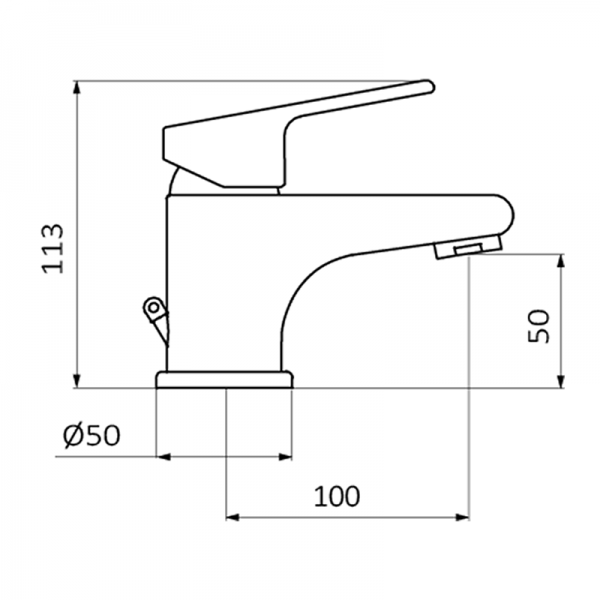 Смеситель для раковины ECO PROJECT GRB MIXERS 10526110  - Вид №1