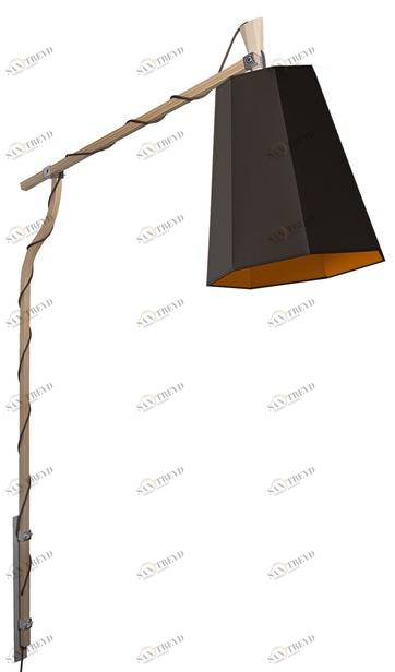 designheure Регулируемый настенный светильник Luxiole Lm223xxllmo