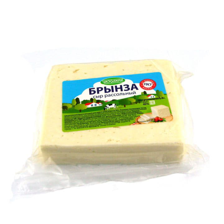 Сыр рассольный Брынза Чизолини 40% коровий мягкий БЗМЖ Santreyd 8985 - Вид №1