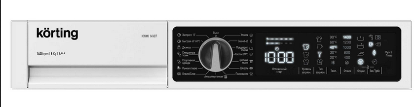 5365783 Встраиваемая стиральная машина Korting KWMI 14V87 STDN-0082811 - Вид №1