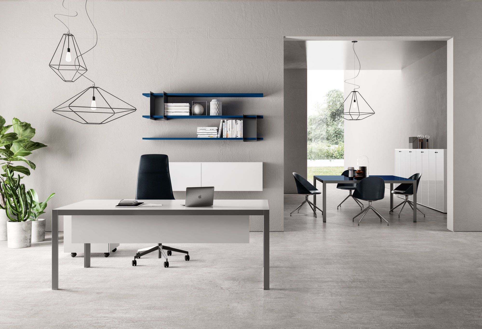 Стол из лакированного стекла About Office Hype ARCH-00105968