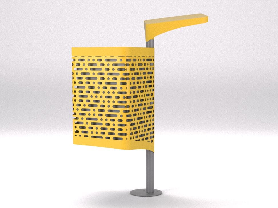 Наружная стальная стойка для мусора CITYSì Pivot ARCH-00085194 - Вид №2