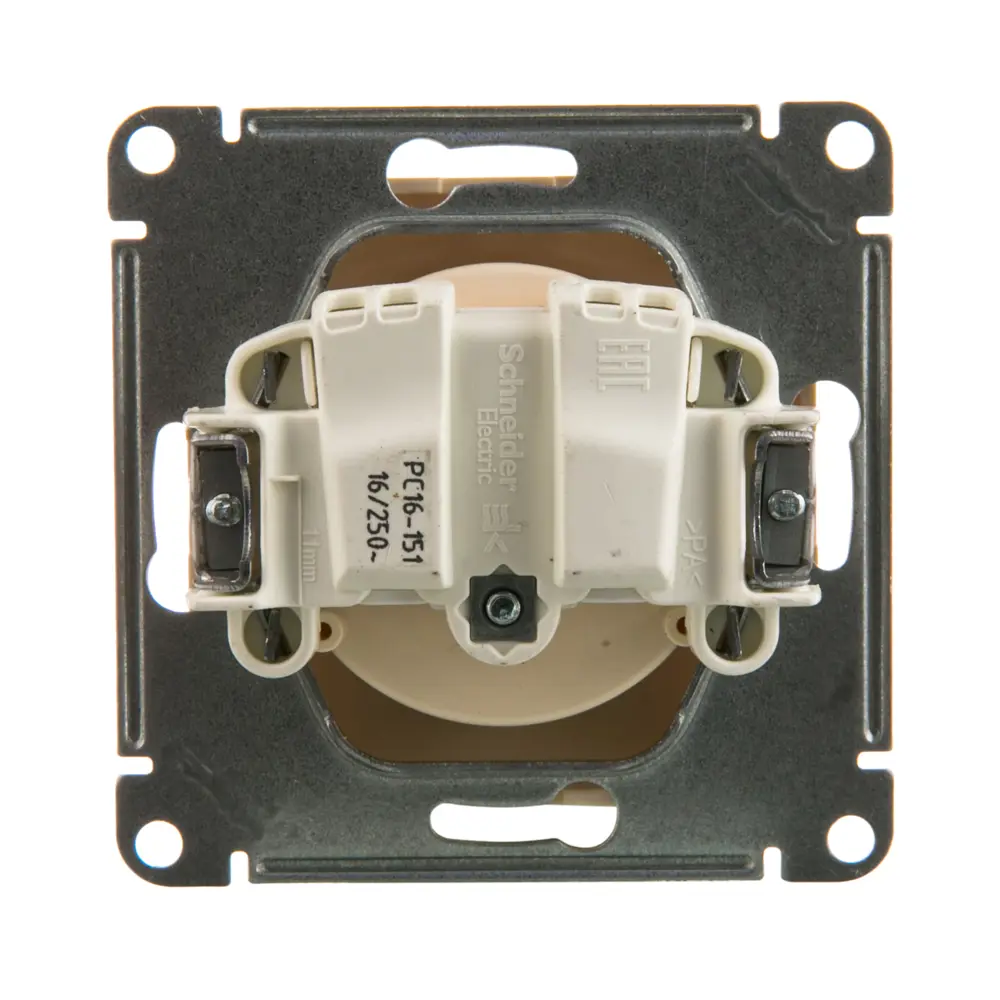 Розетка Schneider Electric W59, защитные шторки, цвет слоновая кость 11609305 STLM-2146941 - Вид №1