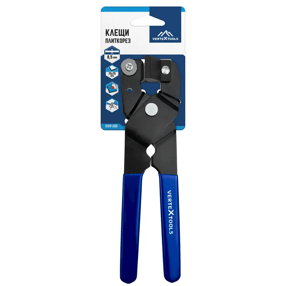 Клещи-плиткорез Vertextools 0109-200 200 мм STLM-2029640 - Вид №2