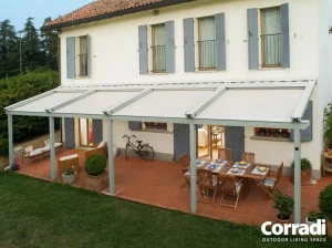 Corradi Деревянная пергола с раздвижной крышкой Pergotenda®