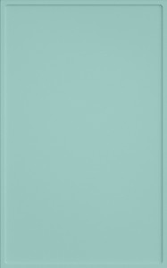 Фасады для кухни Модерн Фрезеровка «Алабама» 803 Бирюзовая пастель