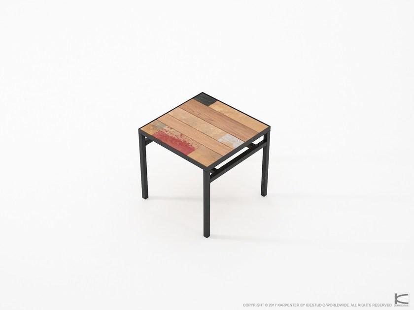 KARPENTER Низкий квадратный журнальный столик Planke Pk03 - Вид №2