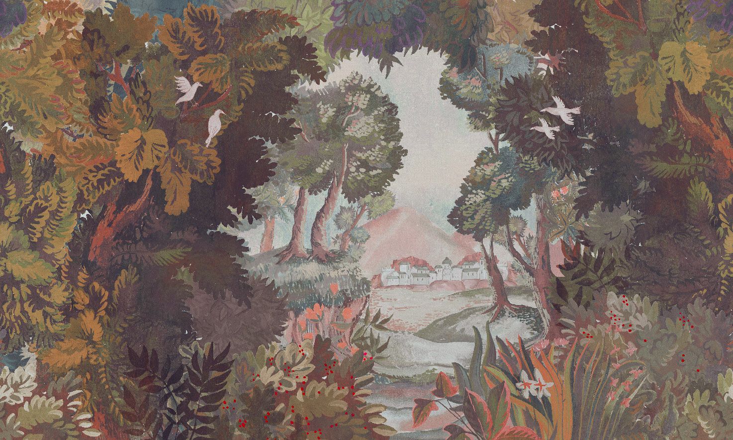 Обои с цветочными мотивами Jannelli&Volpi SHERWOOD ARCH-00085470 - Вид №2