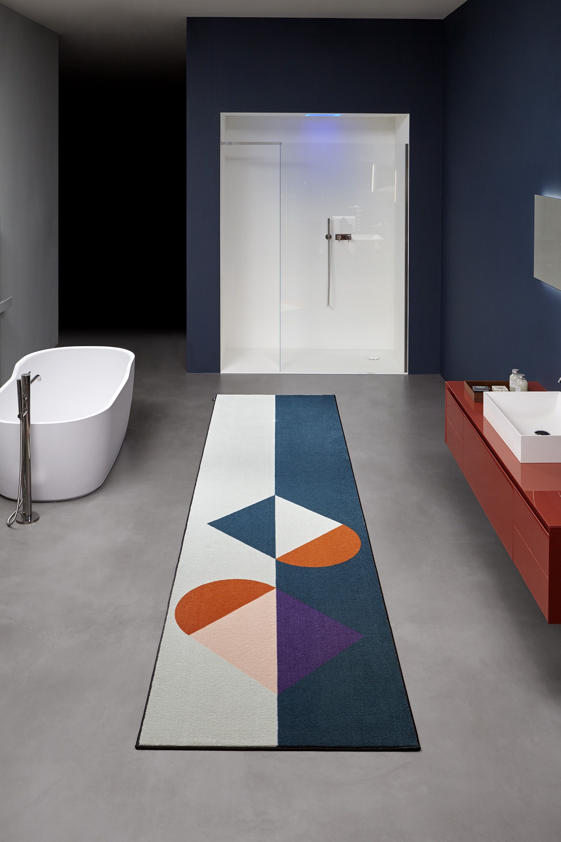 Коврик для ванной Antoniolupi летающая геометрия ARCH-00056961 - Вид №3
