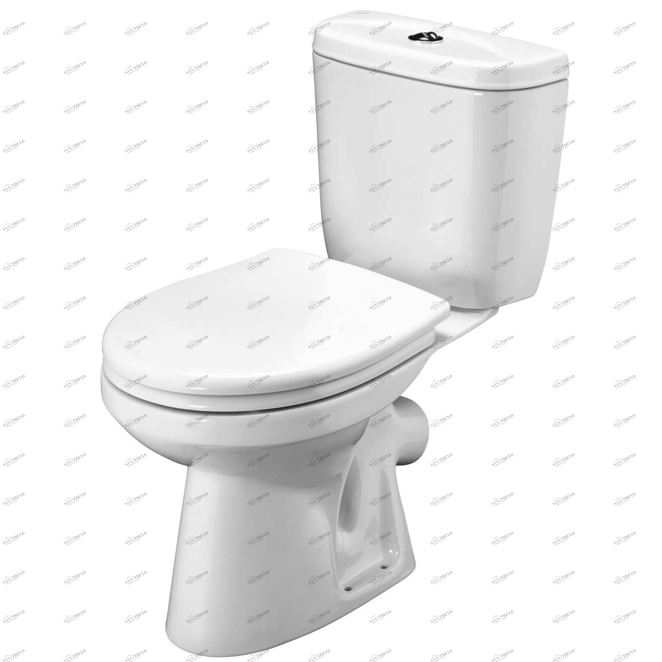 13816 Компакт унитаз с бачком Белый Лобненский Стройфарфор  Россия 