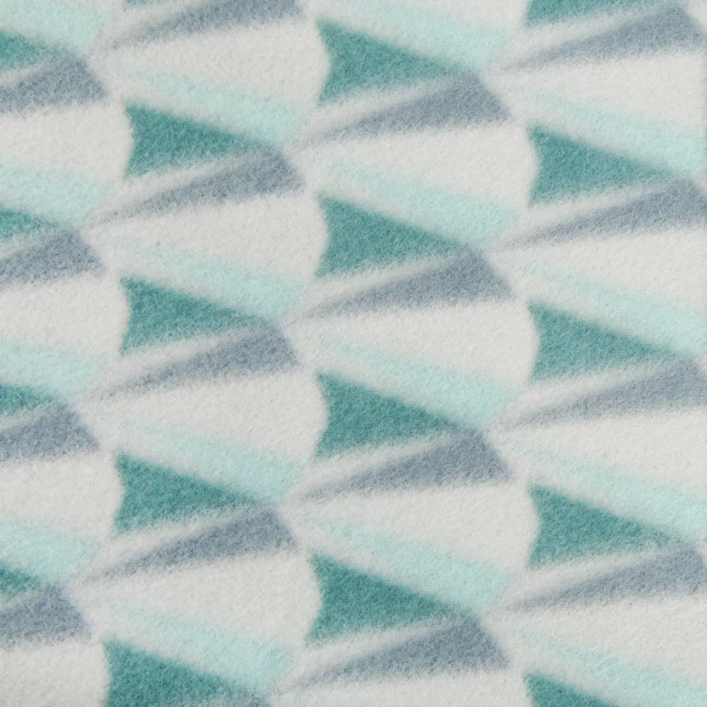 Плед «Роммани» 140x200 см флис цвет бирюзовый BELEZZA STLM-2132605