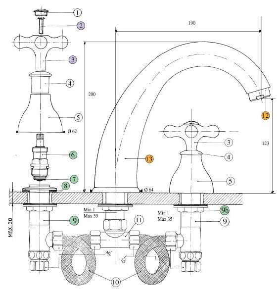 606940KK21 Смеситель Bandini Classic Santreyd - Вид №1