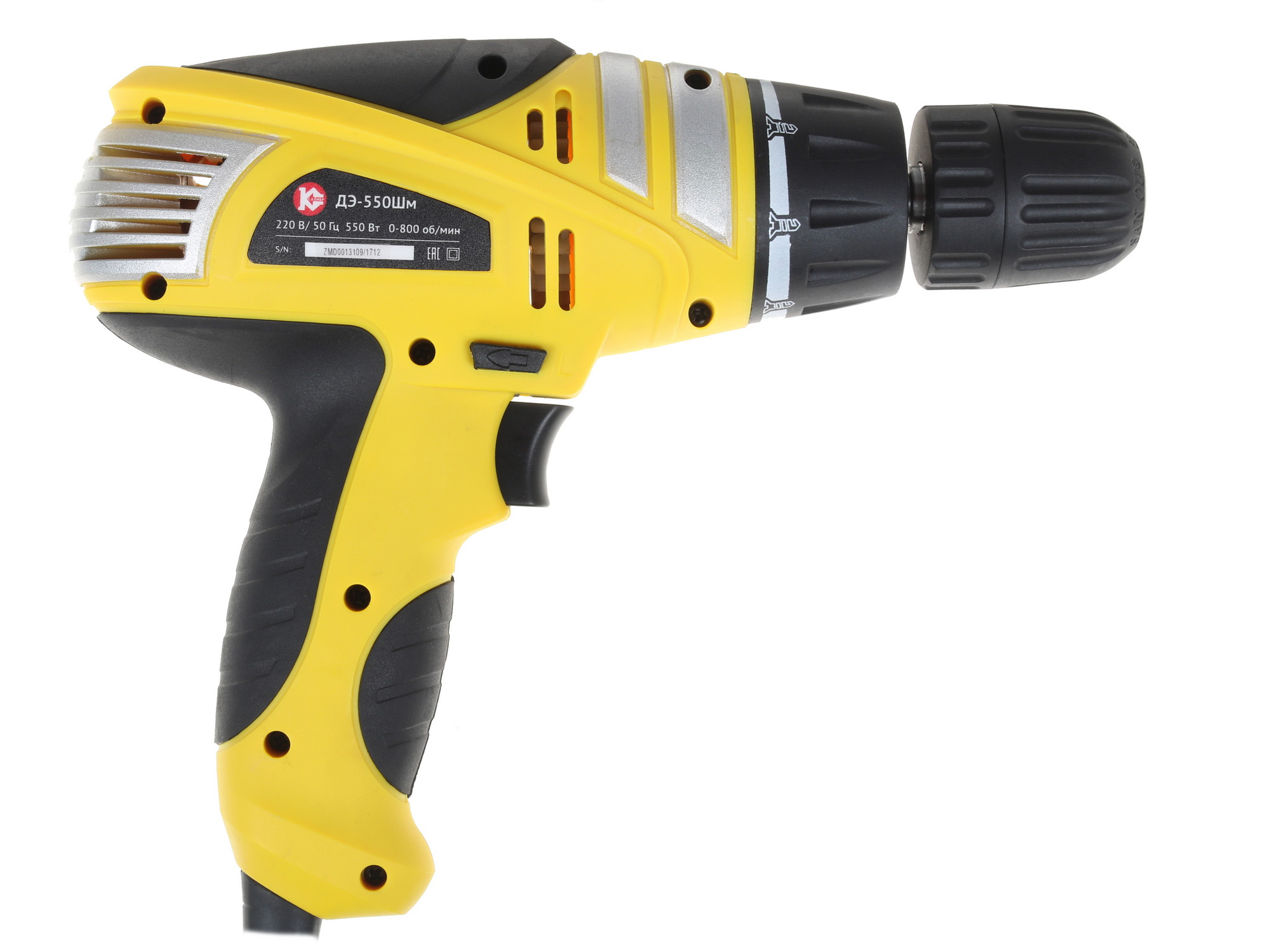 Дрель-шуруповерт Калибр ДЭ-550ШМ 1240725 STDN-0047359 - Вид №1