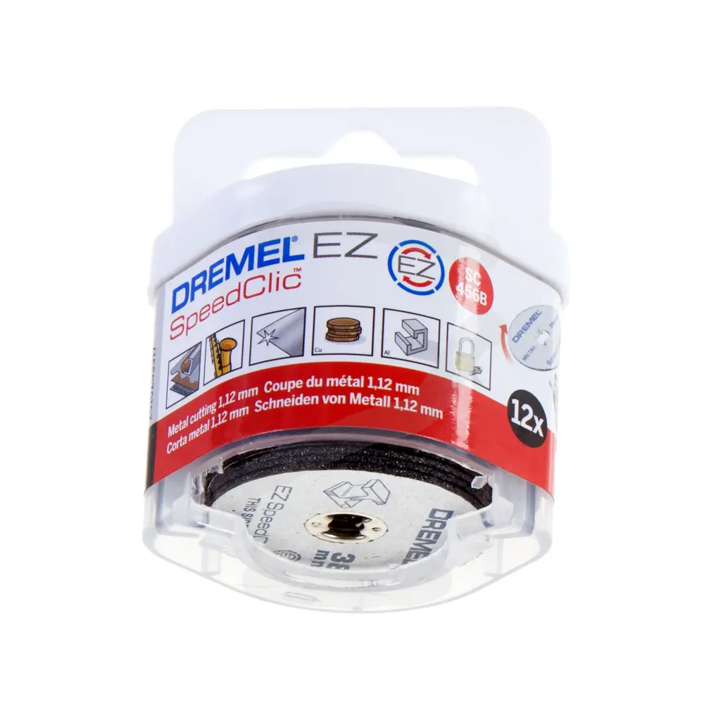 Набор отрезных кругов Dremel SC456, резка металл/дерево/пластмасса, 38 мм, 12 шт. 14334175 STLM-2181994  - Вид №1