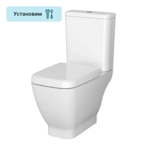 Унитаз-компакт Vitra Polar универсальный выпуск двойной слив 82634378 STLM-2041989