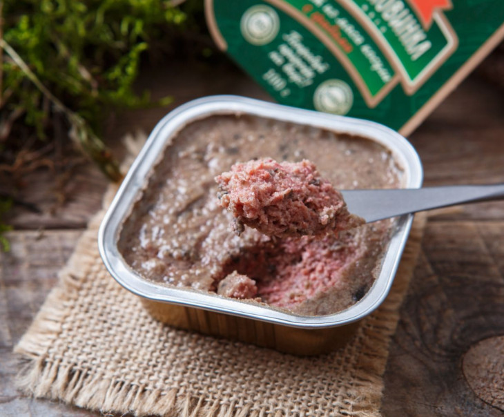 3548 Паштет из мяса косули с грибами (ламистер) Вкусляндия  - Вид №1