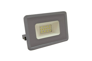16168338 Светодиодный прожектор СДО 10Вт 6500К IP65 серый FAR002020 Фарлайт