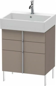 VA658504343 Vero Air Тумбочка напольная Базальт матовый, декор